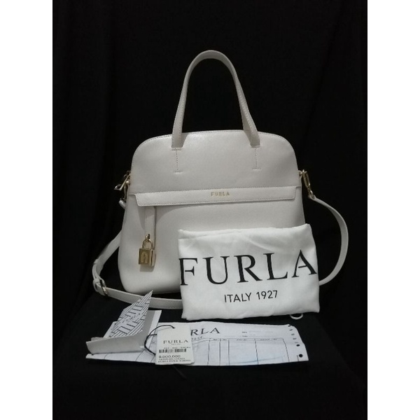 Furla piper M dome original preloved like new