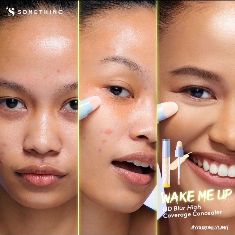 SOMETHINC WAKE ME UP HD BLUR HIGH COVERAGE CONCEALER