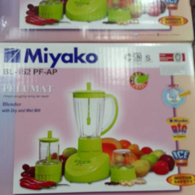 Blender miyako plastik ,3in1 1,5liter 152pf anti pecah