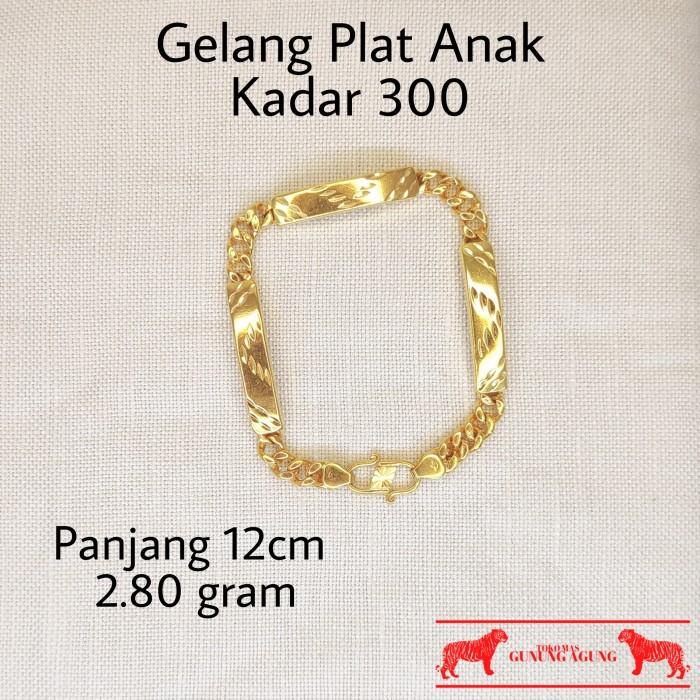 Big Promo Terbaru Brace | Gelang Anak Plat Bola Bola Kadar 300 Emas Muda Asli Bekasi