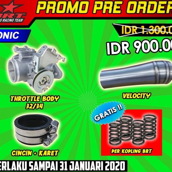 Paket Sonic New / Cbr New / Cb New / Gtr Throttle Body + Velocity