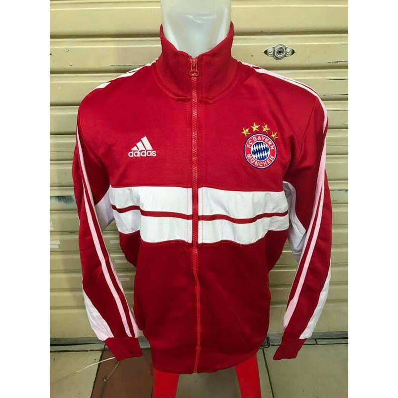 JAKET BOLA BAYERN MUNCHEN HOME MERAH GRADE ORI