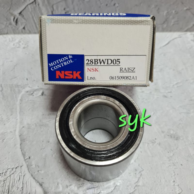 BEARING RODA BELAKANG SUZUKI XOVER SPLASH SWIFT 28BWD05 NSK