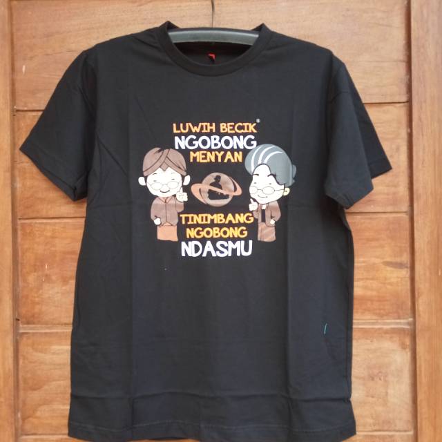 Kaos maiyah, luwih becik ngobong menyan, tinimbang ngobong ndasmu