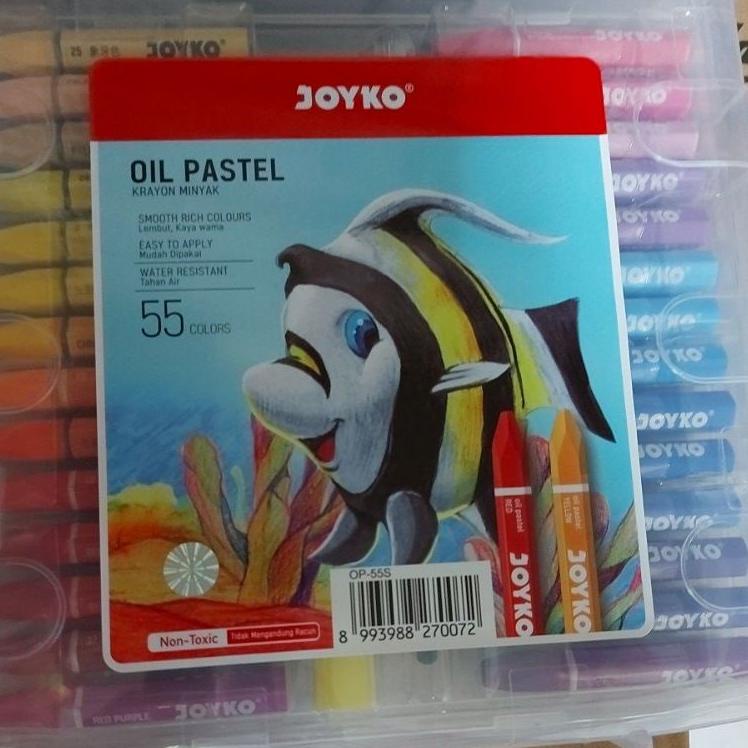 

COD 55 Oil Pastel kemasan baru ( produk joyko) (ART. 2800)