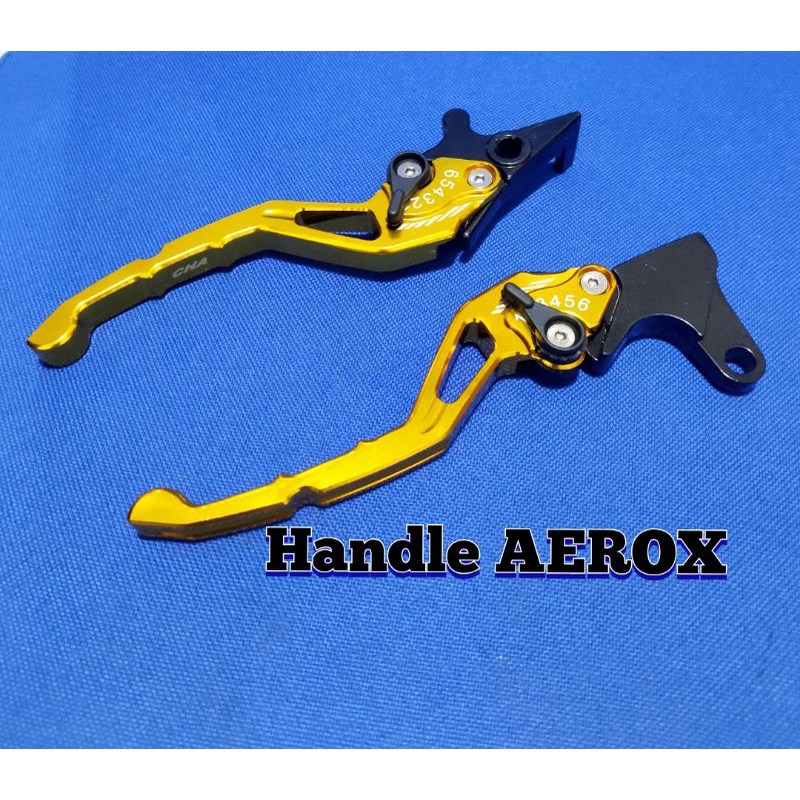 Handle Rem Variasi Aerox/lexi CNC GOLD/Freego