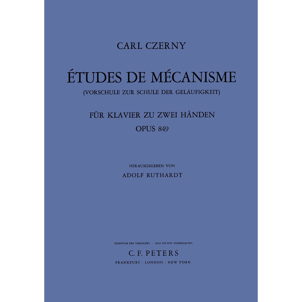 Buku Piano Czerny Op.849