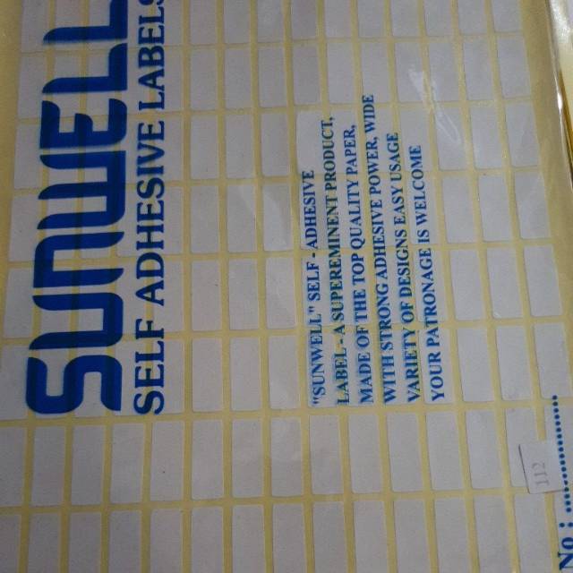 

Label harga
