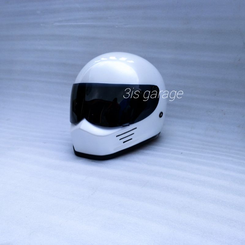 HELM CUSTOM CLASSIC BANDIT SIMPSON RETRO FULL FACE VINTAGE