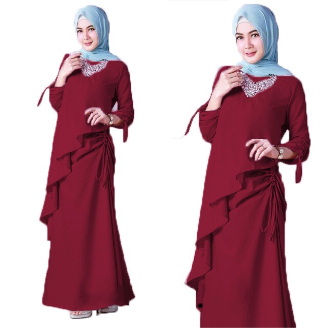 CHORYA DRESS BAJU WANITA BAJU MUSLIM no include kalung CHORYA DRESS BAJU WANITA BAJU MUSLIM no include kalung