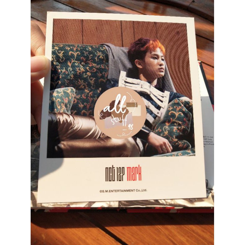 Polaroid Fire Truck Nct 127 Mark