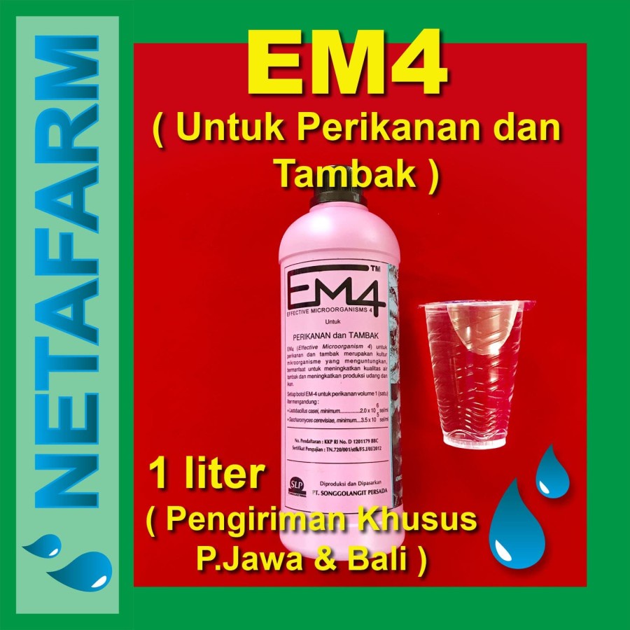 EM4 Perikanan dan Tambak 1 Liter