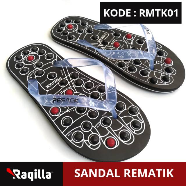 Sandal kesehatan Rematik sendal Refleksi Akupuntur grosir selipar refleksi termurah dan terlaris