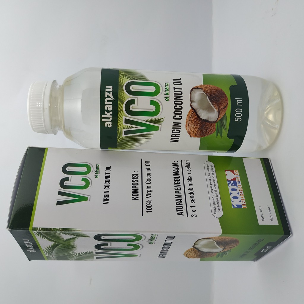 Virgin Coconut Oil VCO Alkanzu 500 Ml