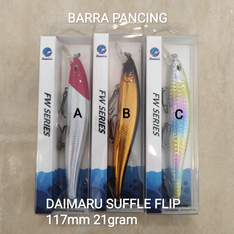 DAIMARU SUFFLE FLIP 117mm 21gram Lure Minnow Suspending
