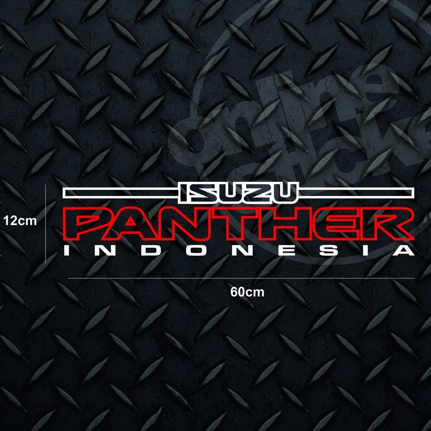 Stiker mobil isuzu panther indonesia stiker kaca depan belakang mobil