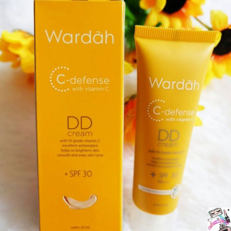 ☃Cutezz_Ching1☃Wardah C Defense DD Cream 20ml