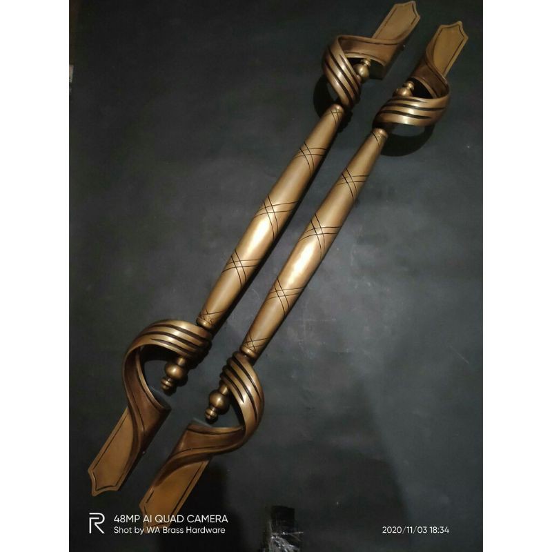 Handle Pintu Rumah Mewah Handle Pintu Kuningan Antik