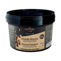 

Valrhona Almond Hazelnut Praline Paste 50% Selai Kacang Almond Coklat 200gr