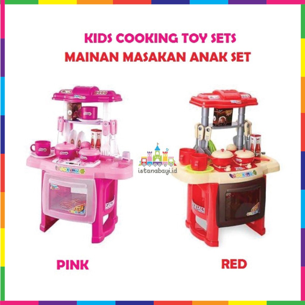  Mainan  Kitchen  Set  Masak Masakan Edukasi Edukatif Anak 