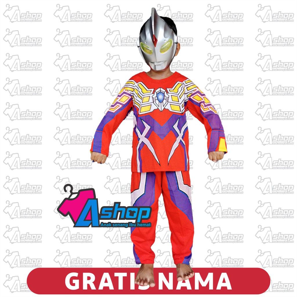 Kostum Anak SuperHero Ultraman GIGA