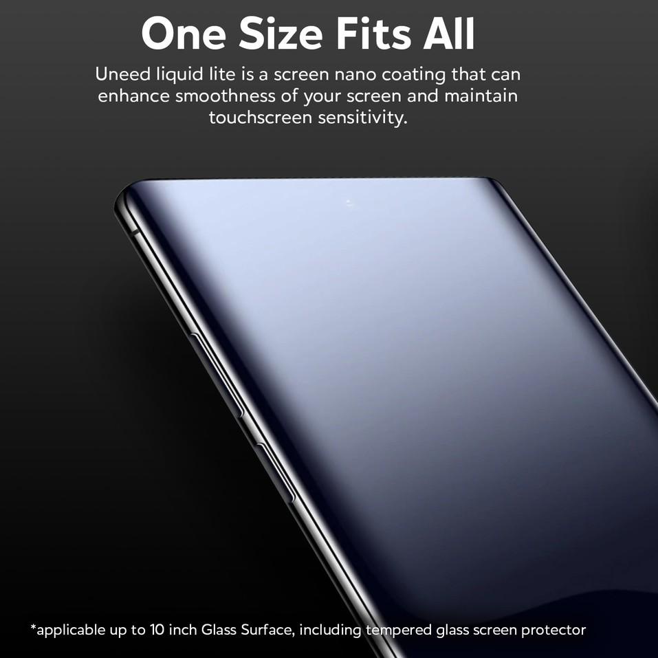 Langsung Kirim UNEED Nano Oleophobic Coating Screen Protector Handphone / Tablet - Liquid Lite