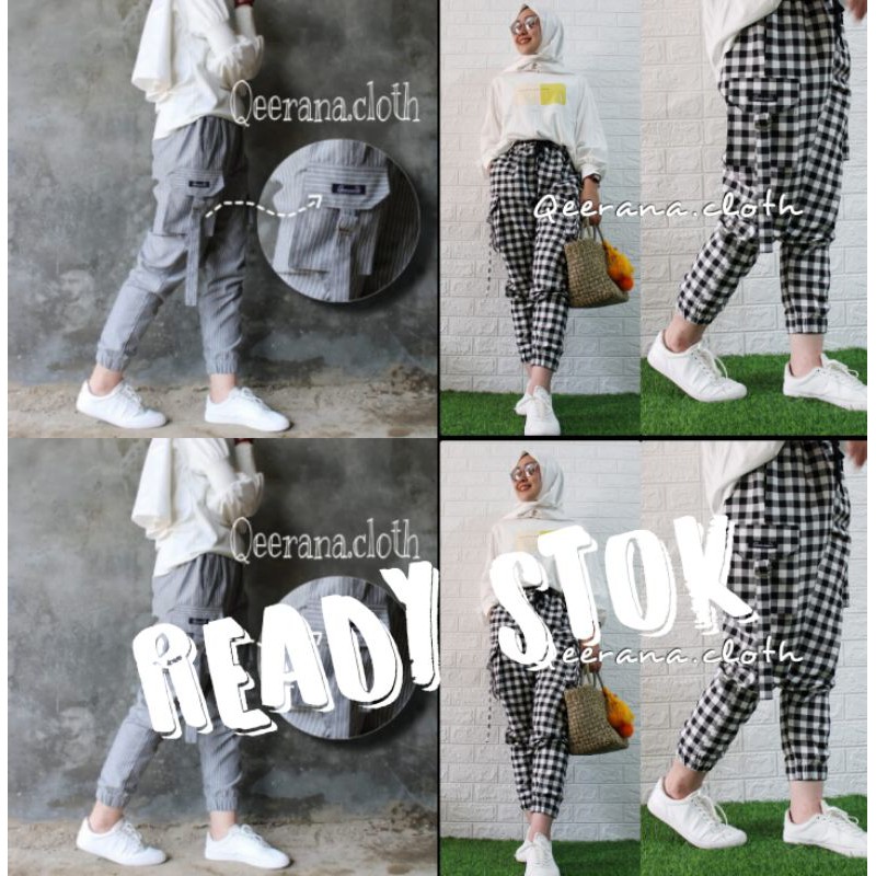 JOGER CARGO BY QEERANA.CLOTH TERBARU ORIGINAL