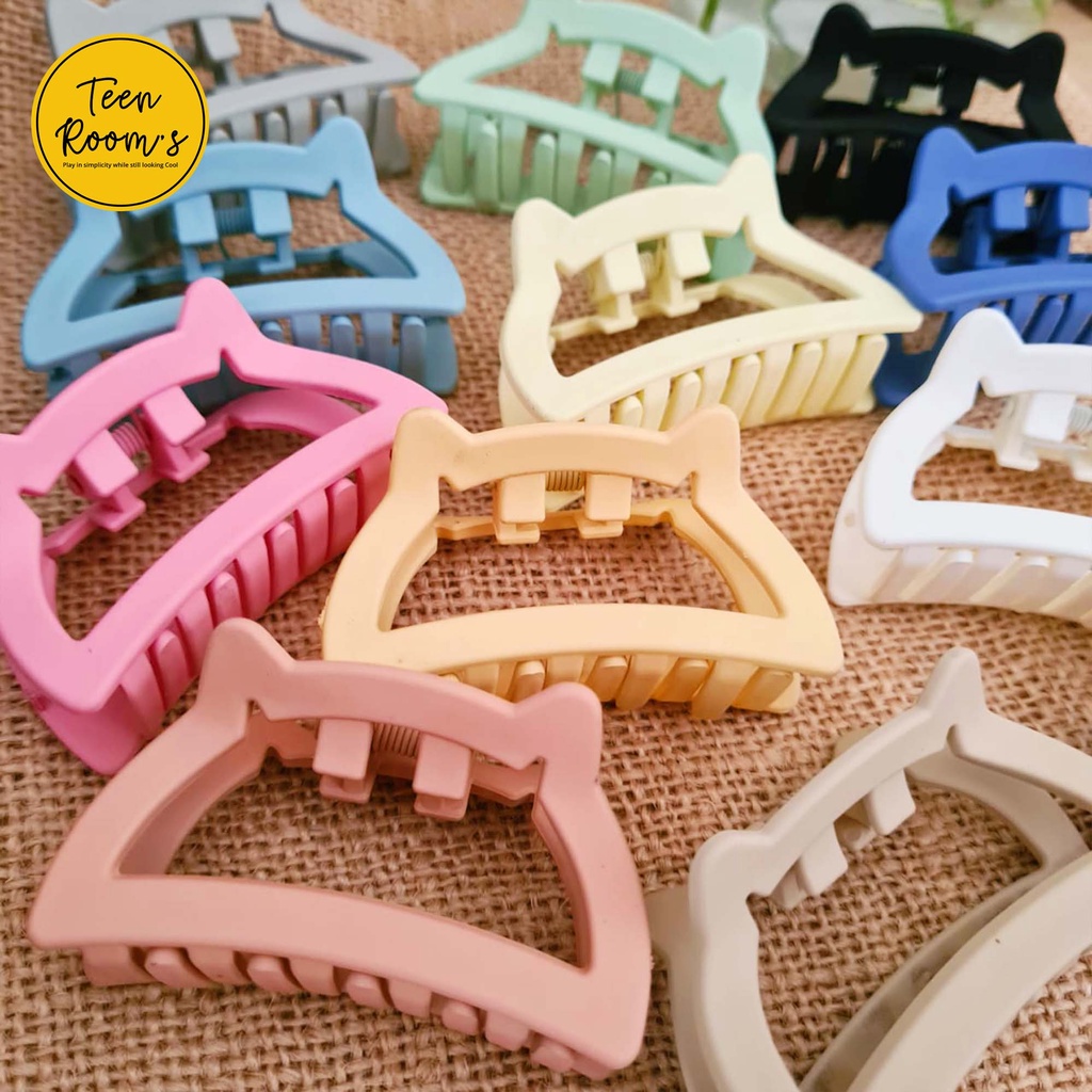 [7cm] IKAT RAMBUT PASTEL JEDAI BENTUK KUCING TEEN ROOMS