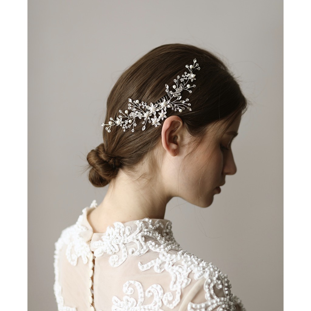Fleur Headpiece / Wedding Headpiece / Wedding Accessories / Aksesoris Pernikahan / Aksesoris Rambut