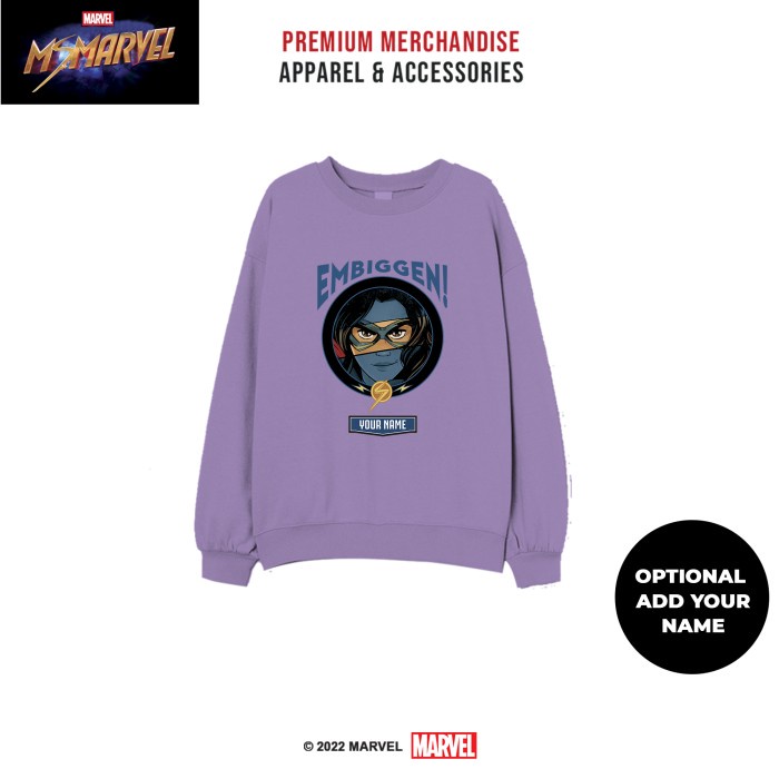 Marvel Crewneck Dewasa Ms Marvel MSM57