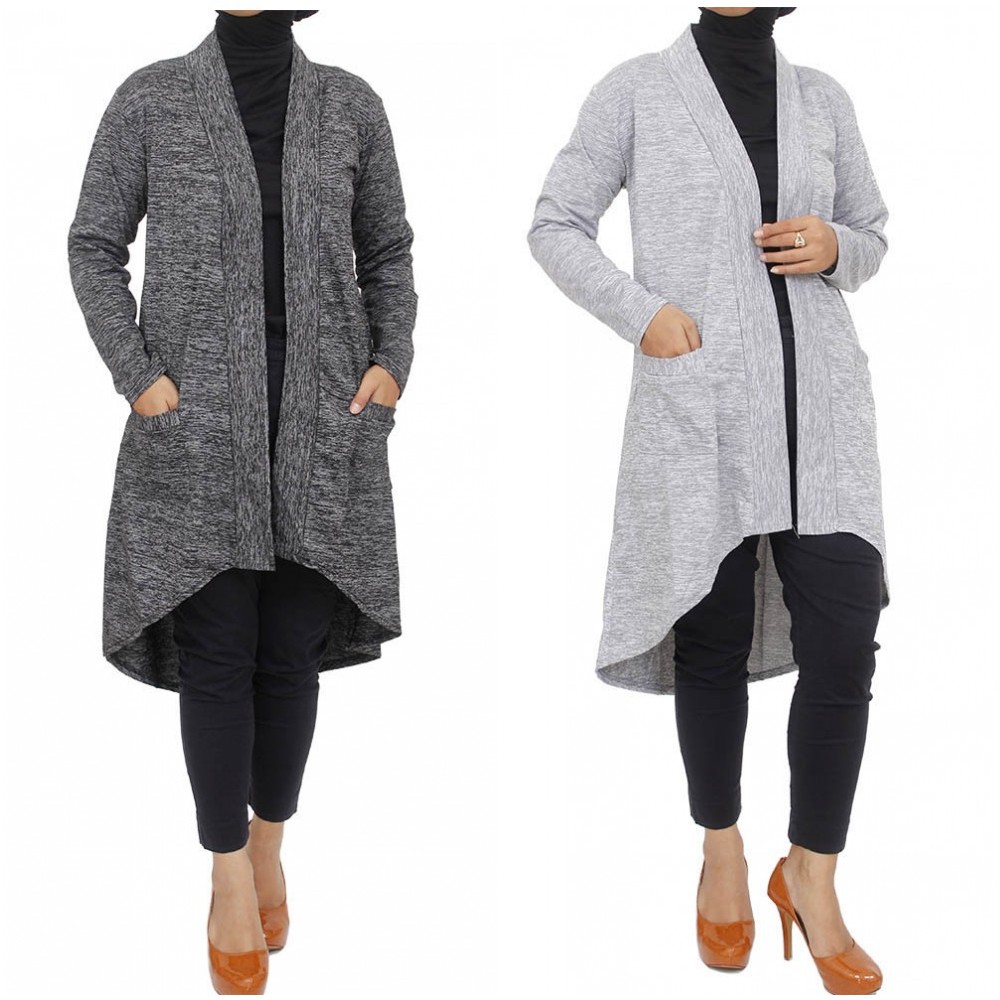 Cardigan Tunik Kardigan Panjang Outer Long Cardi Shopee Cardigan Tunik Kardigan Panjang Outer Long Cardi Shopee