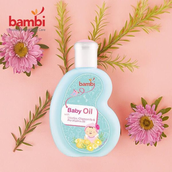 Minyak Bayi Bambi Baby Oil