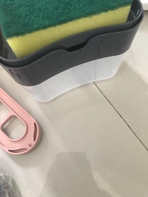 Dispenser Sabun Cuci Piring Praktis Free Spons