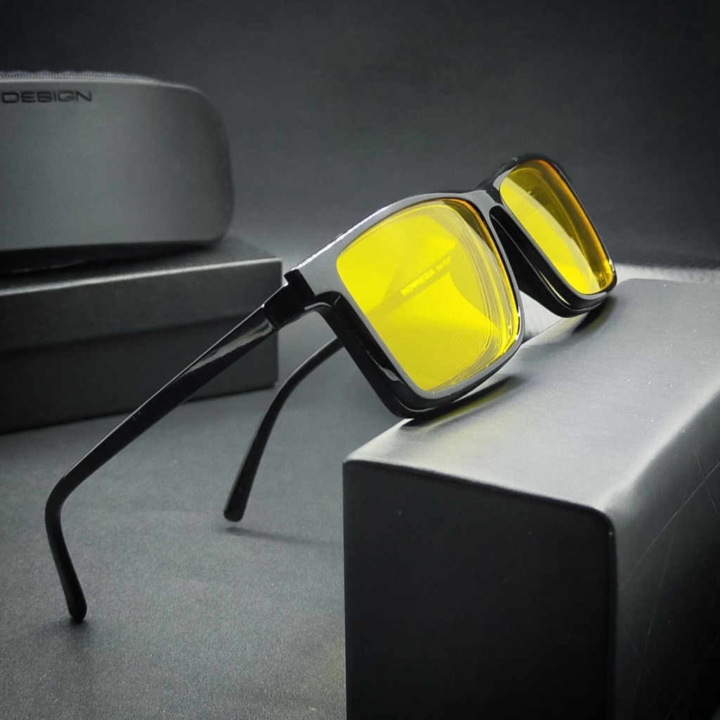 KACAMATA FASHION GAYA TERBARU NV 007 AKSESORIS LENSA POLYCARBONATE / CARBON ANTI SILAU ANTI RADIASI 