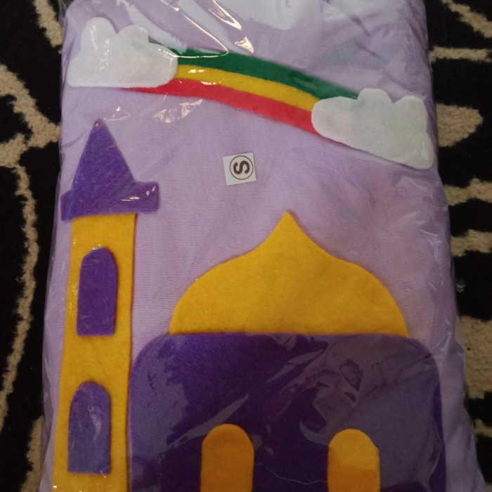 Terbaru Mukena Anak Size S  Usia Balita 3-4 Tahun Lucu - Ungu Muda Murah