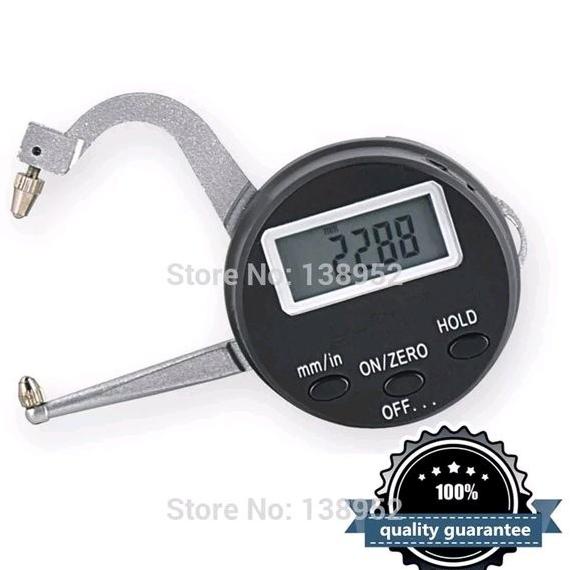 Kualitas Tinggi 0-25Mm Digital Thickness Gauge Digital Jewel Gem Alat