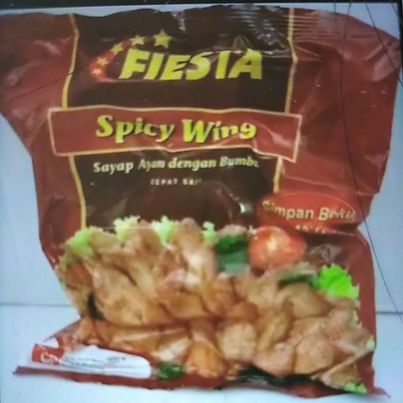 

Fiesta Chicken Spicy Wing 500grm