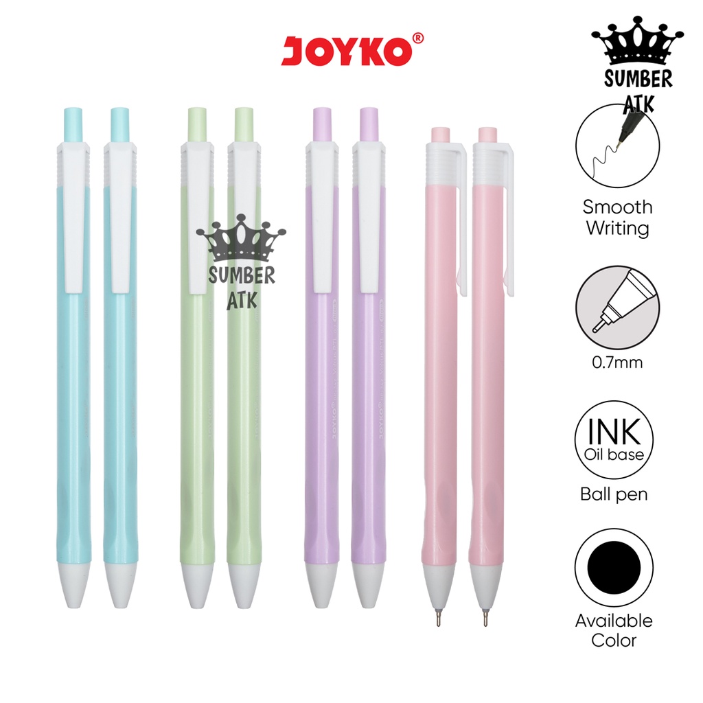 

Ball Pen Pulpen Pena Joyko BP-342 Vokus 0.7 mm