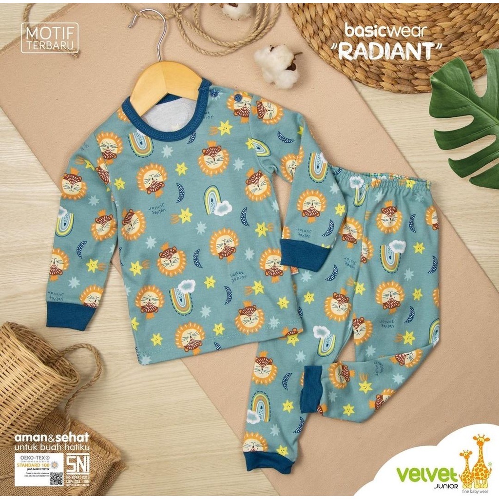 Velvet Junior Dreamwear Piyama Unisex / Series Radiant 1pcs