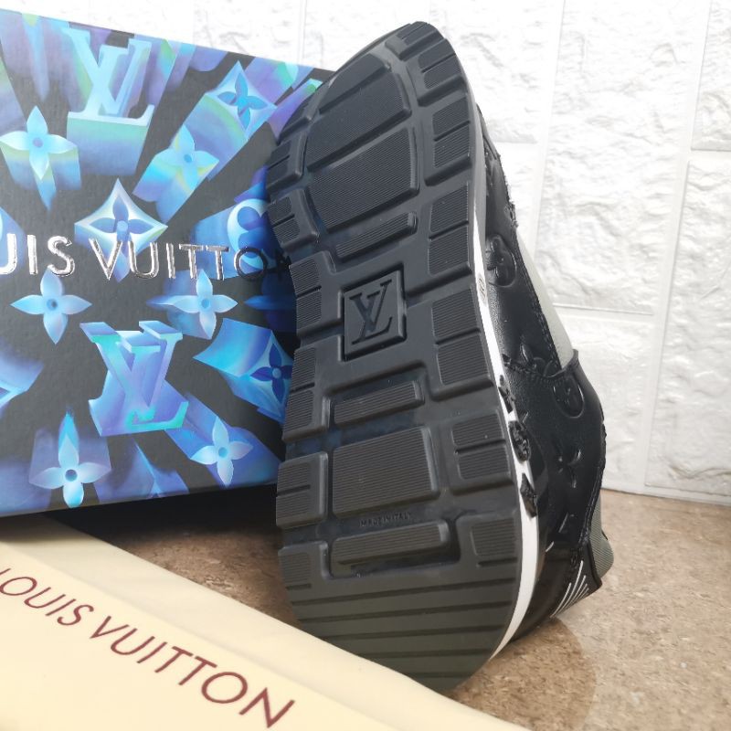 sepatu lv sneaker mirror quality shoes lou is vuitton pria terbaru branded