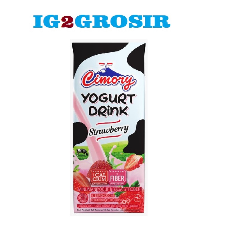 

Cimory Yogurt Drink Strawberry 200 ml