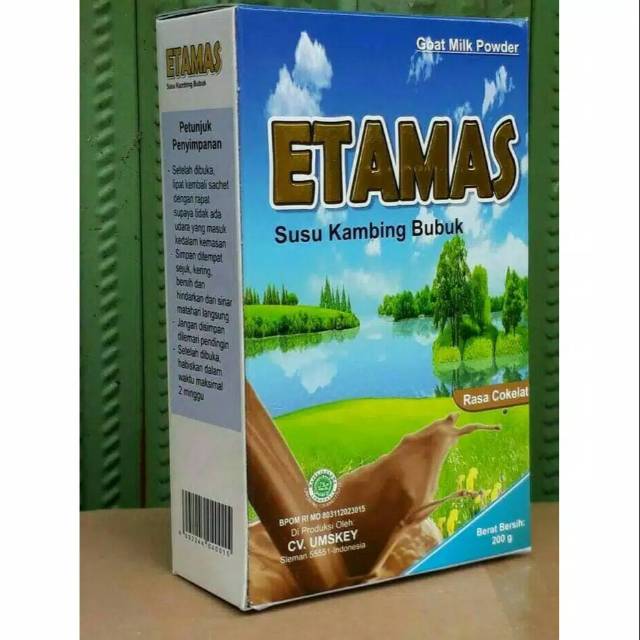 

Susu kambing etawa bubuk ETAMAS rasa coklat kaya manfaat