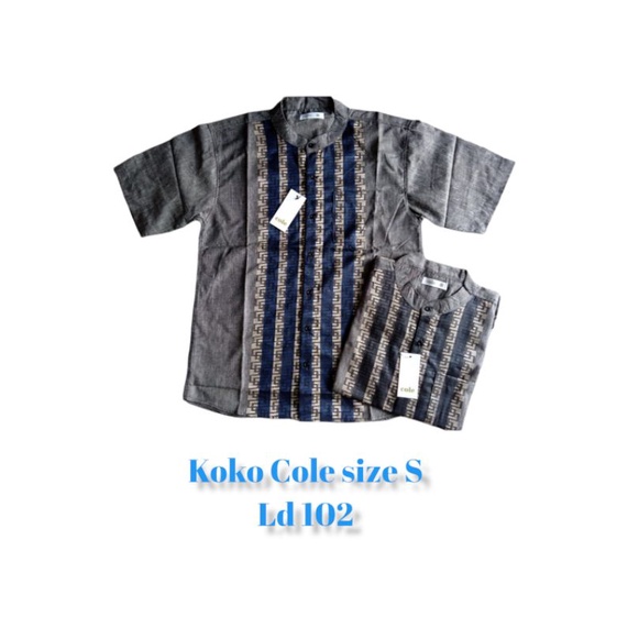 Baju Koko dewasa Cole original