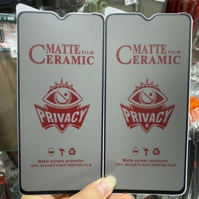 ANTI GORES CERAMIC MATTE ANTI SPY REALME 6 PRO - GMT