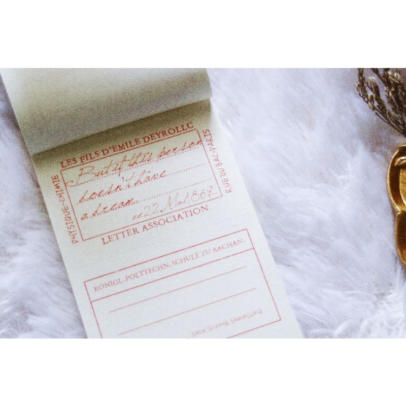

Note Memo Pad - Les Fils