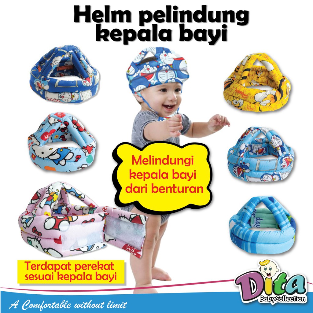 HEAD NECK PILLOW PAD | BANTAL ANTI JATUH BAYI | BANTAL PELINDUNG KEPALA BAYI BANTAL PENGAMAN LEHER