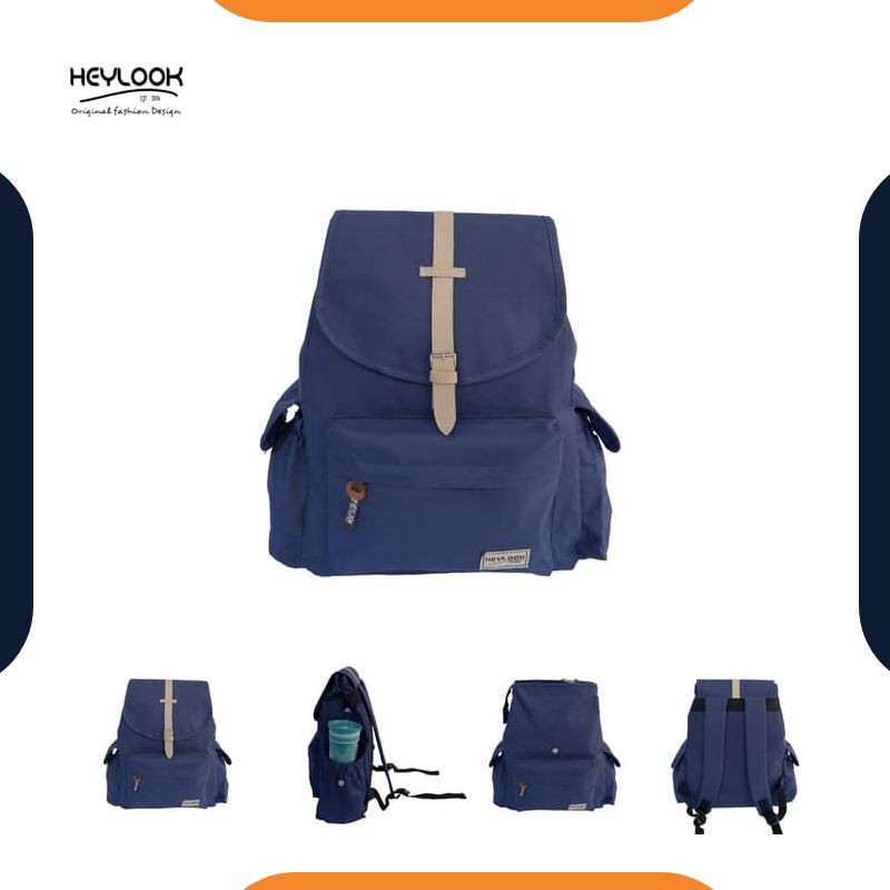 AB301 Tas Ransel Backpacker Kekinian Multifungsi Traveling ABG Import