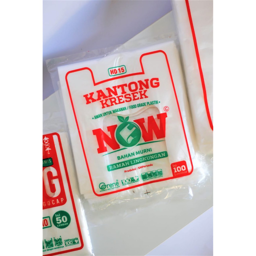 Kresek HD 15 Now Bening/Transparan