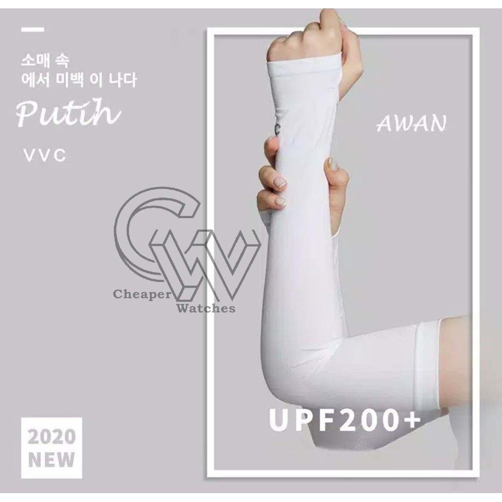 Cheaper-Sarung Tangan Lengan Manset Panjang Korea Anti Sinar UV Handsock Sport Unisex
