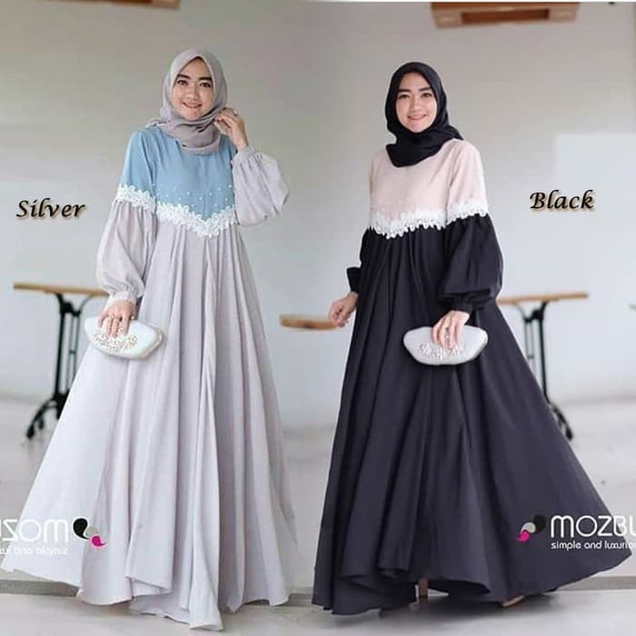Baju Muslim Wanita Clarissa maxy dress terbaru